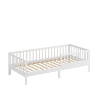 Nik Kinderbett im Montessori Stil aus weiß...